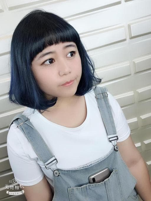 裙擺挑染、台南剪髮、台南染髮