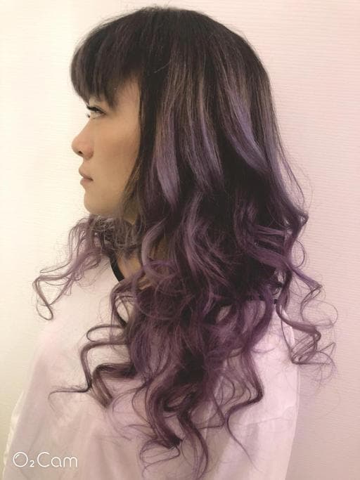 女生長髮、浪漫大卷、台南剪髮