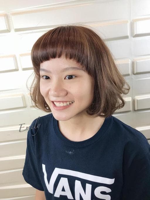 女生短髮、女生短卷髮-(耳下肩上)、台南剪髮
