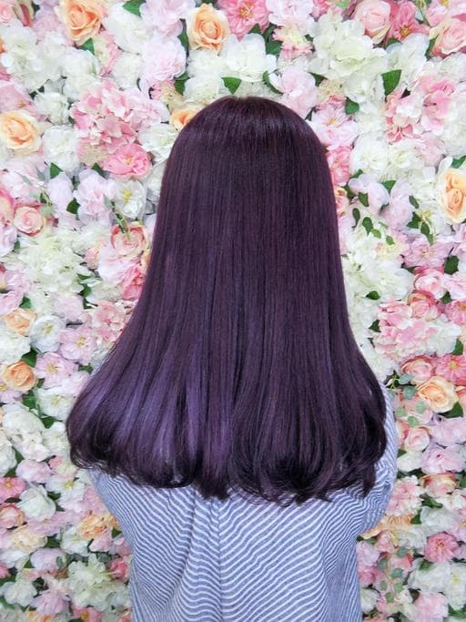 特殊色、灰色系、女生染髮
