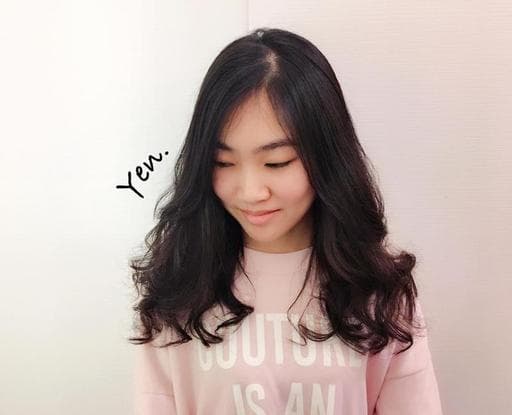 女生長髮、台南燙髮、輕鬆成型