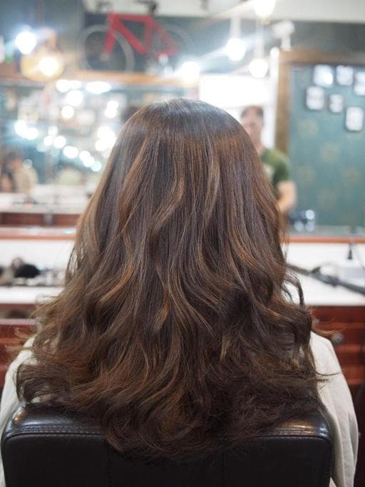 浪漫大卷、染髮、女生染髮