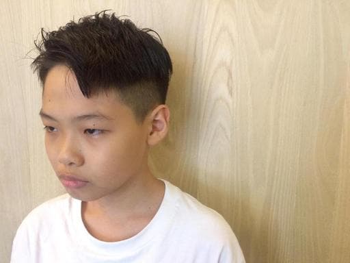 男生髮型、小男孩、男生燙髮