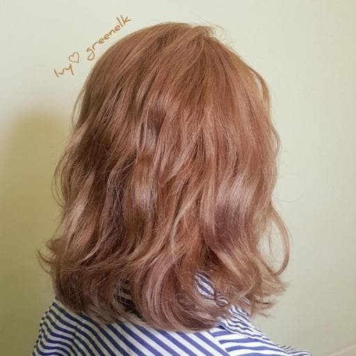 蜜糖橘、新竹染髮、楓糖斑比色