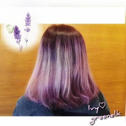 手刷染髮、乾燥花髮色、設計染