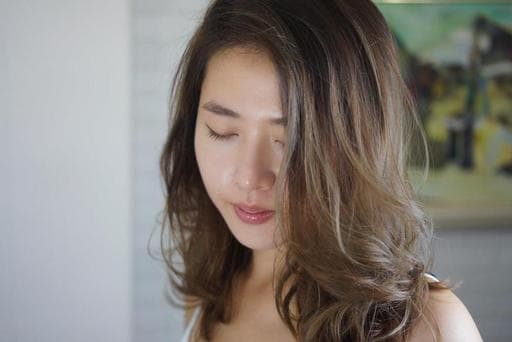 浪漫大卷、灰色系、女生染髮