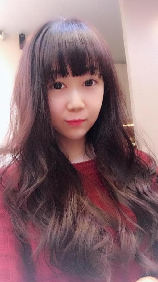 女生長髮、女生染髮、霧面大地色系