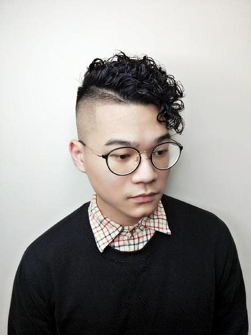 燙卷、男生Undercut、男生卷髮