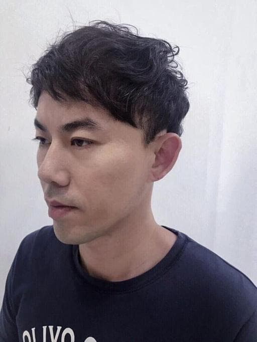 嘉義剪髮、男生卷髮、男生燙髮