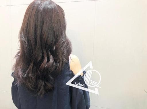 灰色系、女生長髮、女生染髮