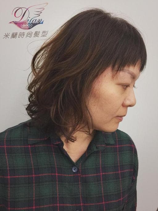 微捲、空氣感、短髮