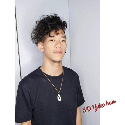 燙卷、男生卷髮、型男必備