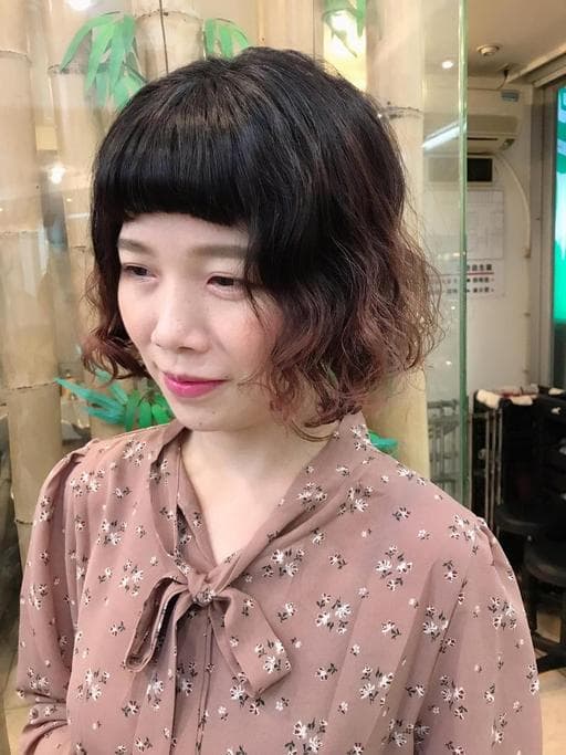 女生短髮、女生短卷髮-(耳下肩上)、彰化剪髮