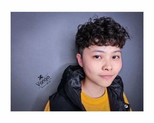 燙卷、男生短髮、男士設計