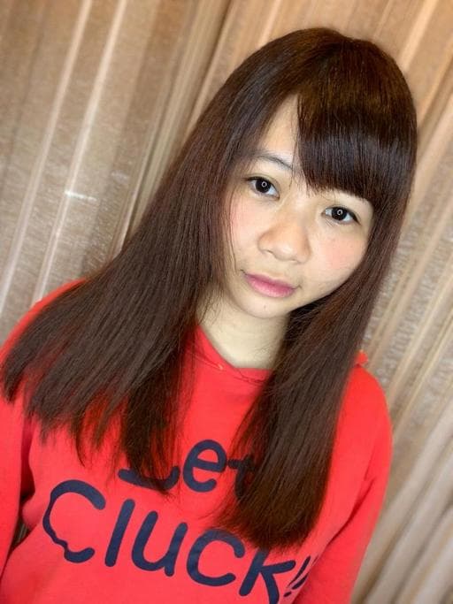 女生染髮、小鹿斑比色、新竹染髮