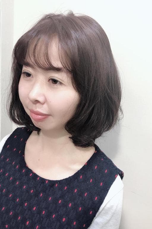 新北剪髮、淡水剪髮、清新中短髮-(耳下肩上)