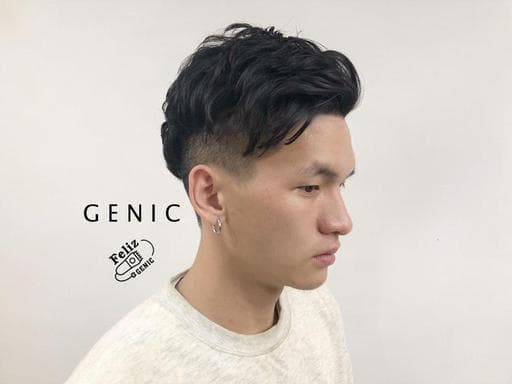 燙卷、男生髮型、萬華區剪髮