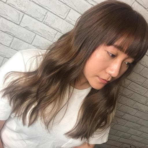 女生染髮、楓糖斑比色、台南剪髮