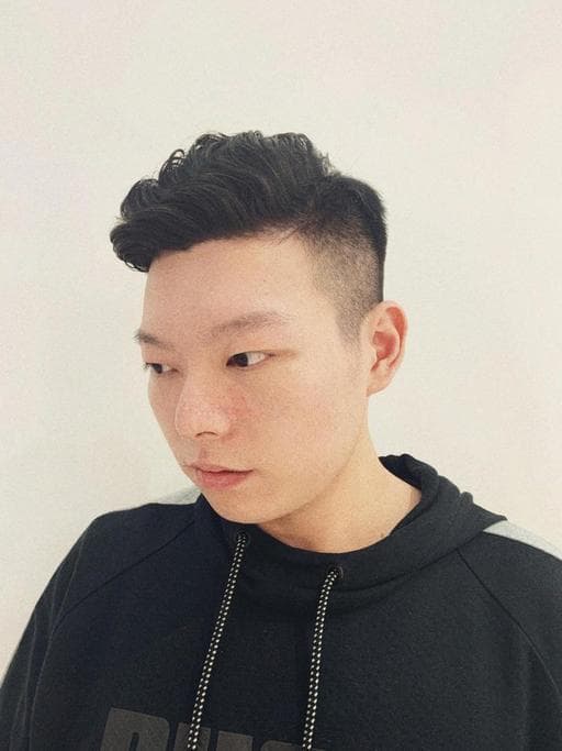 油頭、男生短髮、男生Undercut