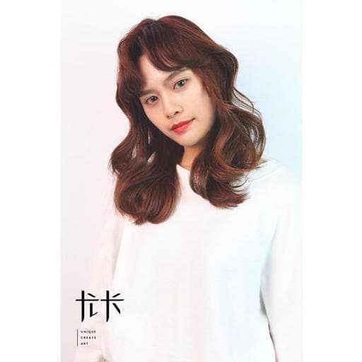 棕色系、女生染髮、楓糖斑比色