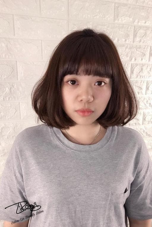 女生短髮、女生燙髮、高雄燙髮