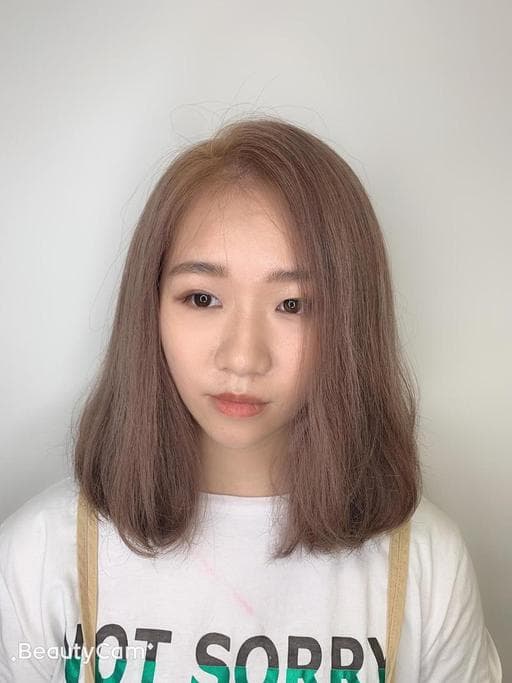 女生中長髮、女生短髮、棕色系