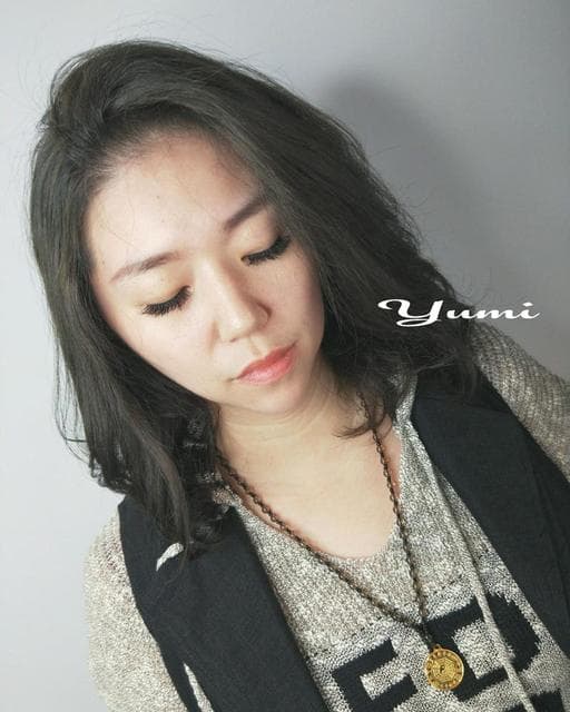 女生中長髮、浪漫大卷、棕色系