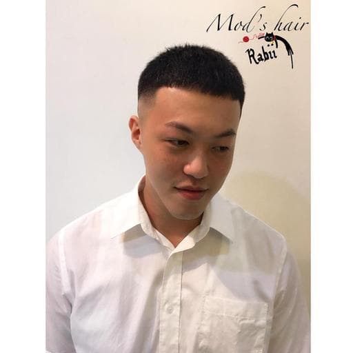 台中剪髮、男士剪裁、男士漸層推