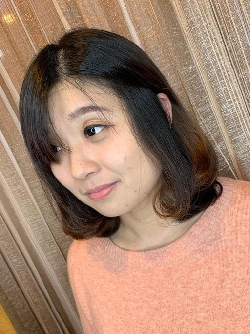 質感溫塑、短髮女神系、女生燙髮