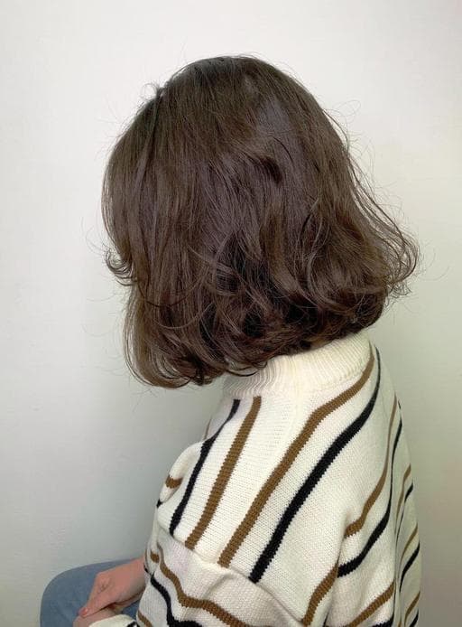 女生短髮、鮑伯頭、空氣感卷髮