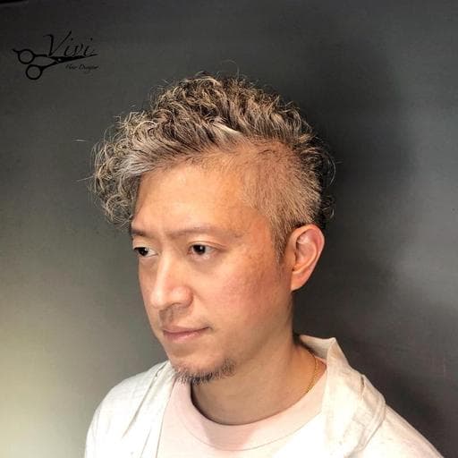 燙卷、男生卷髮、型男必備