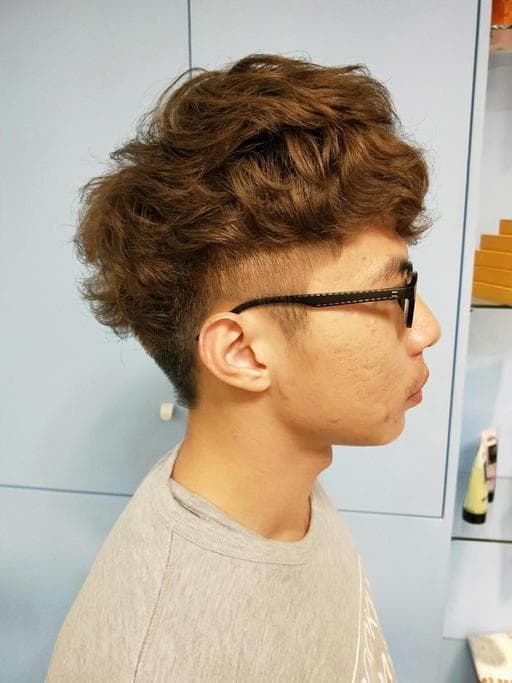 韓男髮型、嘉義剪髮、男生燙髮