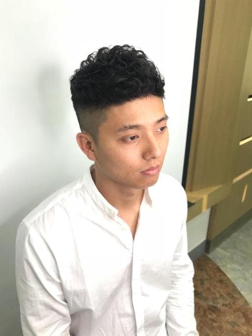 男士剪裁、男士漸層推、男士燙髮