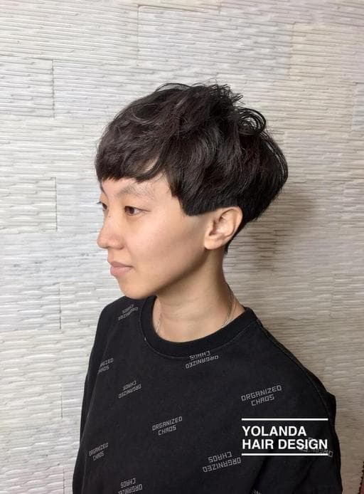 女生短髮、男孩風女生短髮、台中剪髮