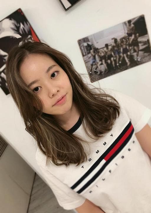 女生長髮、微大捲、公館剪染燙髮推薦