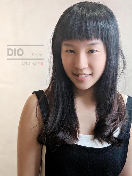 女生中長髮、浪漫大卷、及肩髮