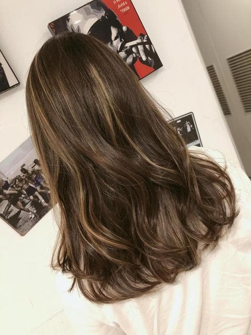 女生長髮、公館剪染燙髮推薦、中正區燙髮