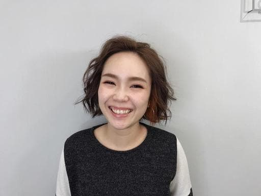 女生短髮、女生染髮、歐美挑染