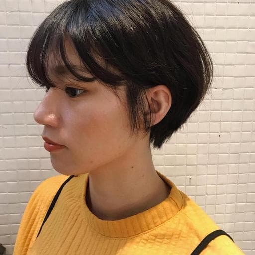 女生短髮、燙卷、質感溫塑