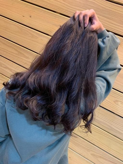 女生長髮、女生燙髮、冷萃咖啡髮色