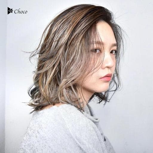女生中長髮、女生染髮、長鮑伯