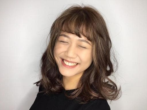 女生中長髮、新北剪髮、新店剪髮