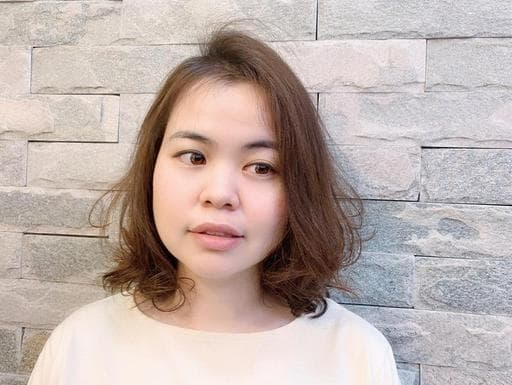 女生中長髮、燙卷、浪漫大卷