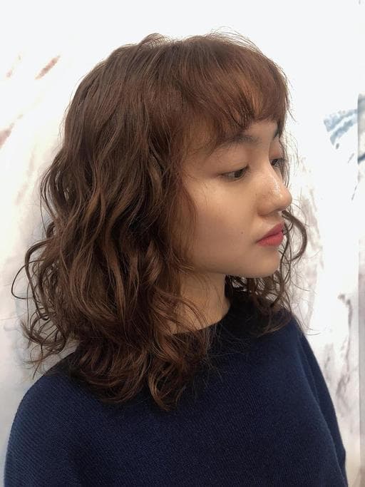 嬉皮卷、女生短卷髮-(耳下肩上)、高雄剪髮