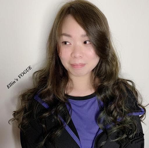 特殊色、冷色調、女生長髮