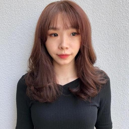 浪漫大卷、女生長髮、氧氣瀏海