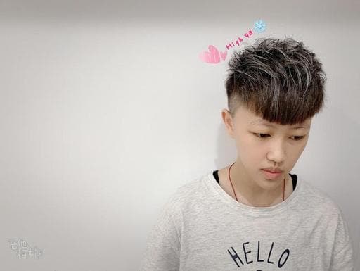 男生短髮、男生染髮、韓男呆瓜頭