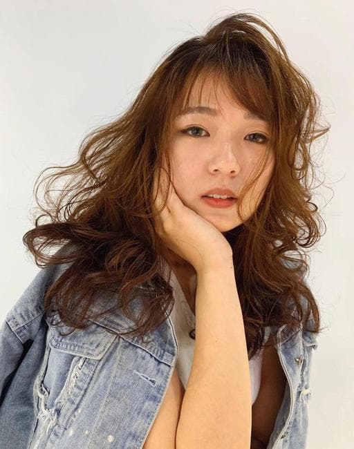 泰迪熊卷髮、女生長髮、嬉皮卷