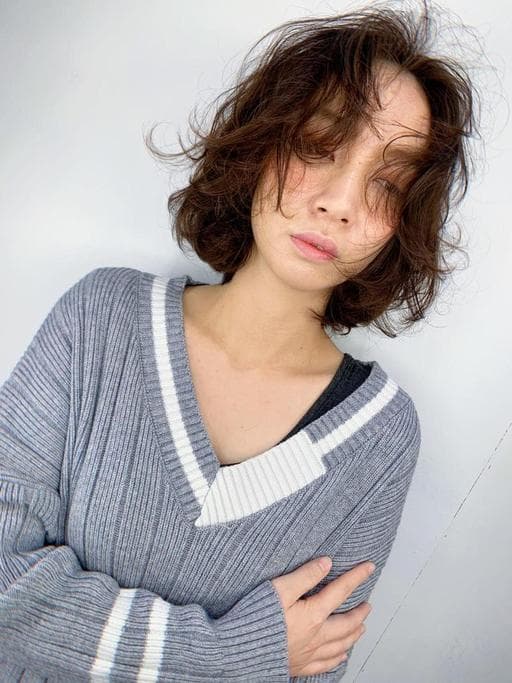 嬉皮卷、南投剪髮、髮妝燙(短髮)