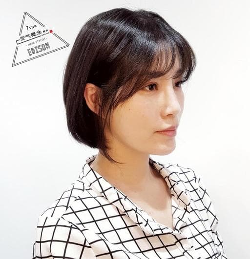 女生短髮、鮑伯頭、內彎